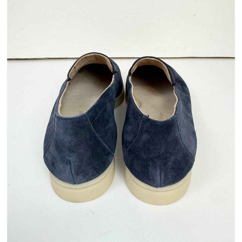 Paul Green Navy Blue Loafers - Picture 6 of 7